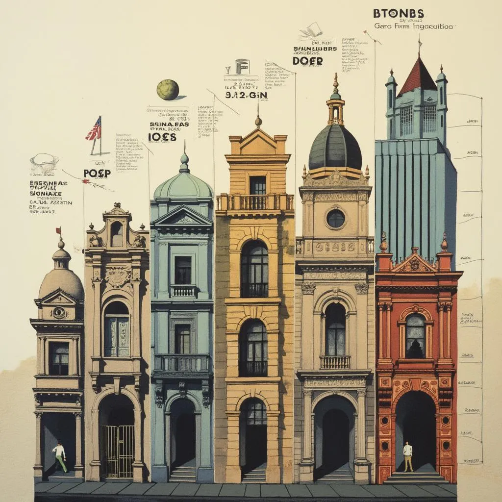 Collage histórico de la empresa y Argentina